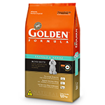 Ração Golden Fórmula Mini Bits para Cães Adultos de Pequeno Porte Sabor Frango e Arroz