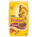 Ração Friskies Delícias da Fazenda para Gatos Adultos Sabor Frango